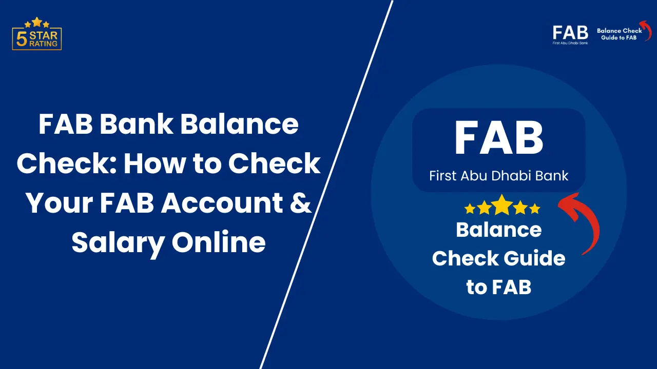 FAB Bank Balance Check